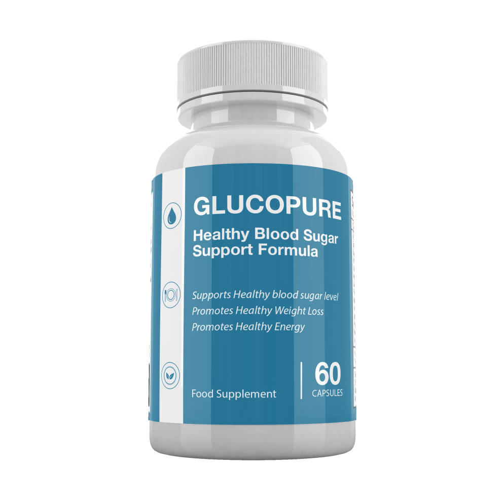 GlucoPure Blood Sugar Support - Weight Management 60 Capsules