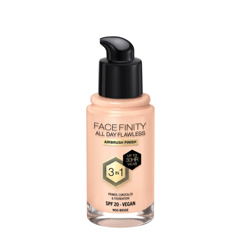 Max Factor Base - MAX FACTOR - Facefinity 3 em 1 - Tom Beige - SPF 20 - 30 ml 1