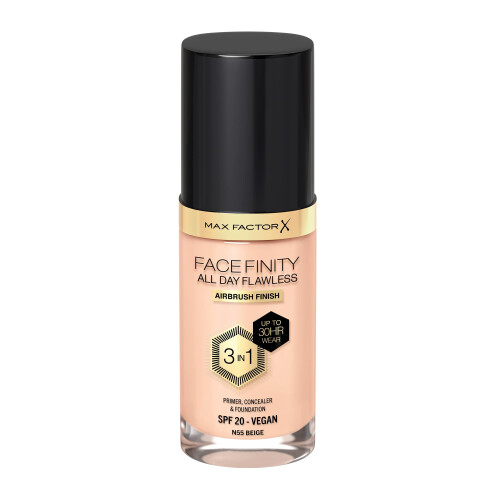 Max Factor Base - MAX FACTOR - Facefinity 3 em 1 - Tom Beige - SPF 20 - 30 ml
