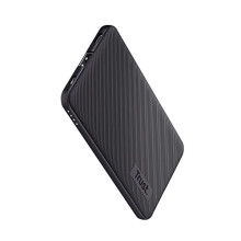 Ulkoakku - TRUST - Primo - 5000mAh - Ultra ohut - USB-C 3A - 2 sisäänmenoa - Musta