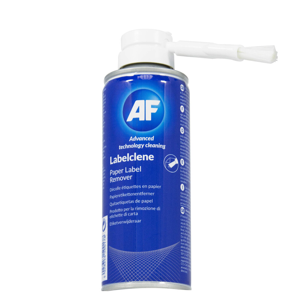 Labelclene Label And Sticky Stuff Remover Spray With Brush - Dissolves And Removes Sticky Label & Tape Glue Adhesives, Scuff Marks & Wax 200Ml 5055344650324
