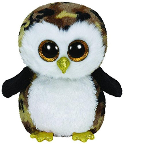 Ty Ty Beanie Boos Owliver de Camo Uil Plush