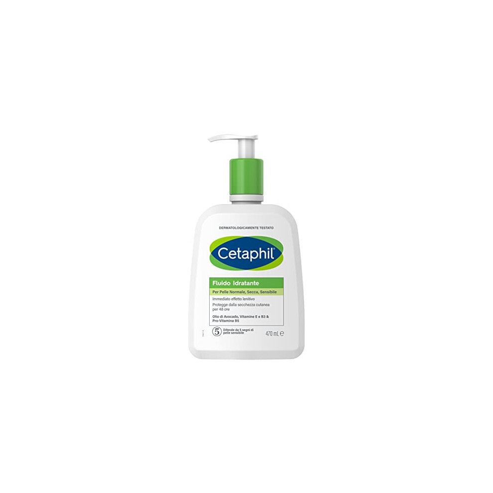Cetaphil Fluido Hydrator, Body For Normal And Dry Skin, Fragrance Free, 470 Ml Cream