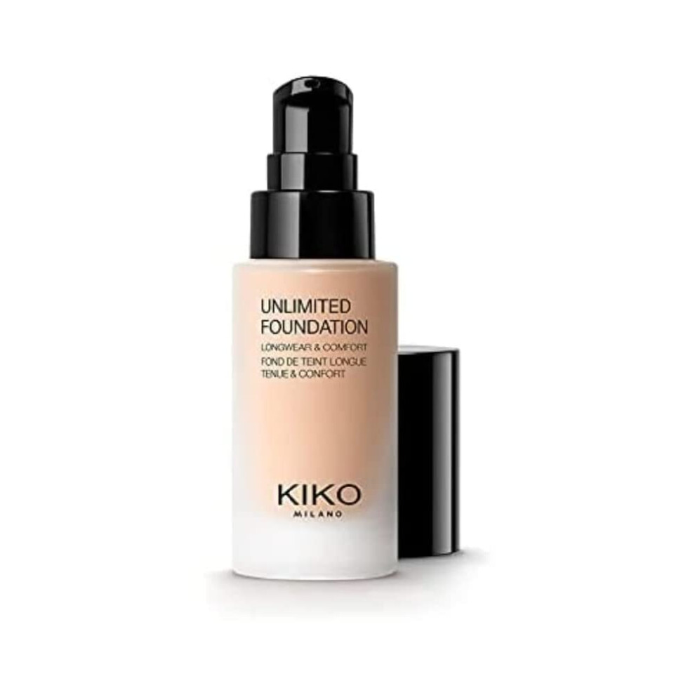 Kiko Milano Unlimited Foundation 2R | Long-Lasting Liquid Foundation