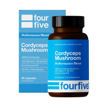 Cordyceps Mushroom Supplement (4000mg) Performance Blend with CoQ10 and Vitamins C, B6 and B12, Support Physical Performance, Energy & Recovery - 60