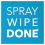 Flash Spray Wipe Done Bright Crisp Lemon Cleaning Spray 10x800ml 4