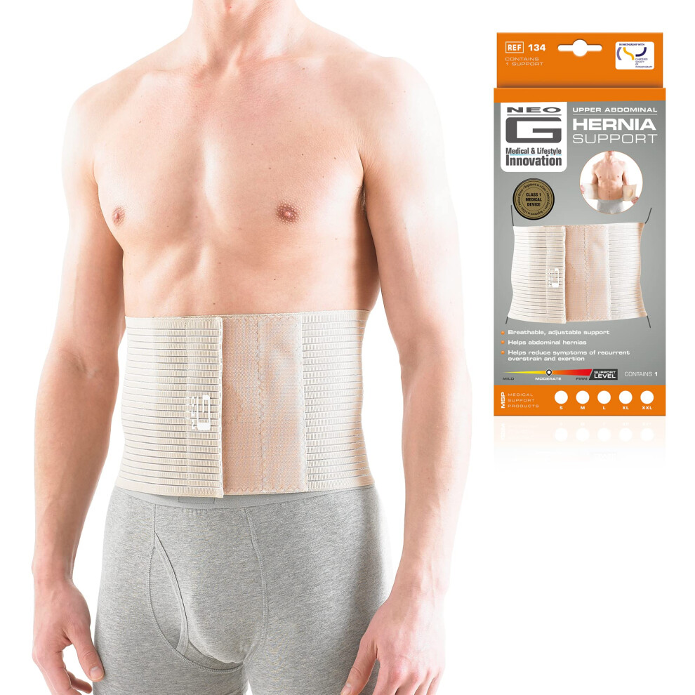 Neo-G Hernia Belt For Men And Women Â Upper Abdominal Hernia Support Â Umbilical Hernia Support Belt - Reduces Symptoms Of Overstrain & Exertion