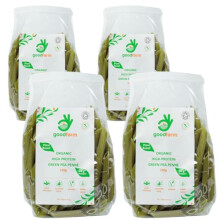 Organic Green Pea Penne Pasta 1 kg - High Protein & Fibre, Gluten-free, Vegan, Low calorie