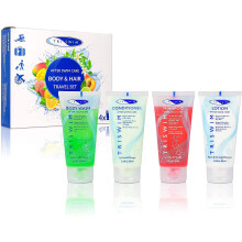 Premium Anti-chlorine After Swim Cosmetics Bundle For Swimmers (4x90ml)