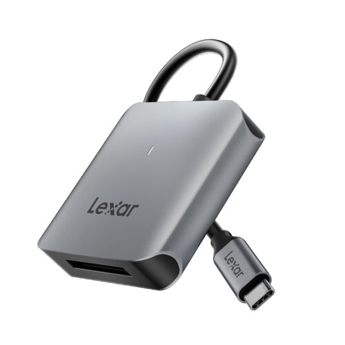 Lexar RW510 CFexpress Type B Card Reader, Up to 10Gbps, USB 3.2 Gen 2 CF Memory Card Reader for CFe Type B Card, CF Card Reader Includes USB Type-C Cable
