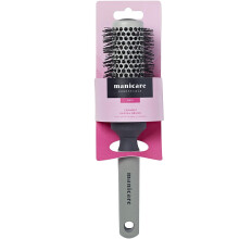 Ceramic Radial Brush For Blow-Drying, Suitable For All Hair Lengths And Types, Anti-Static Synthetic Bristles, Non-Slip Handle, Smooths Hair,