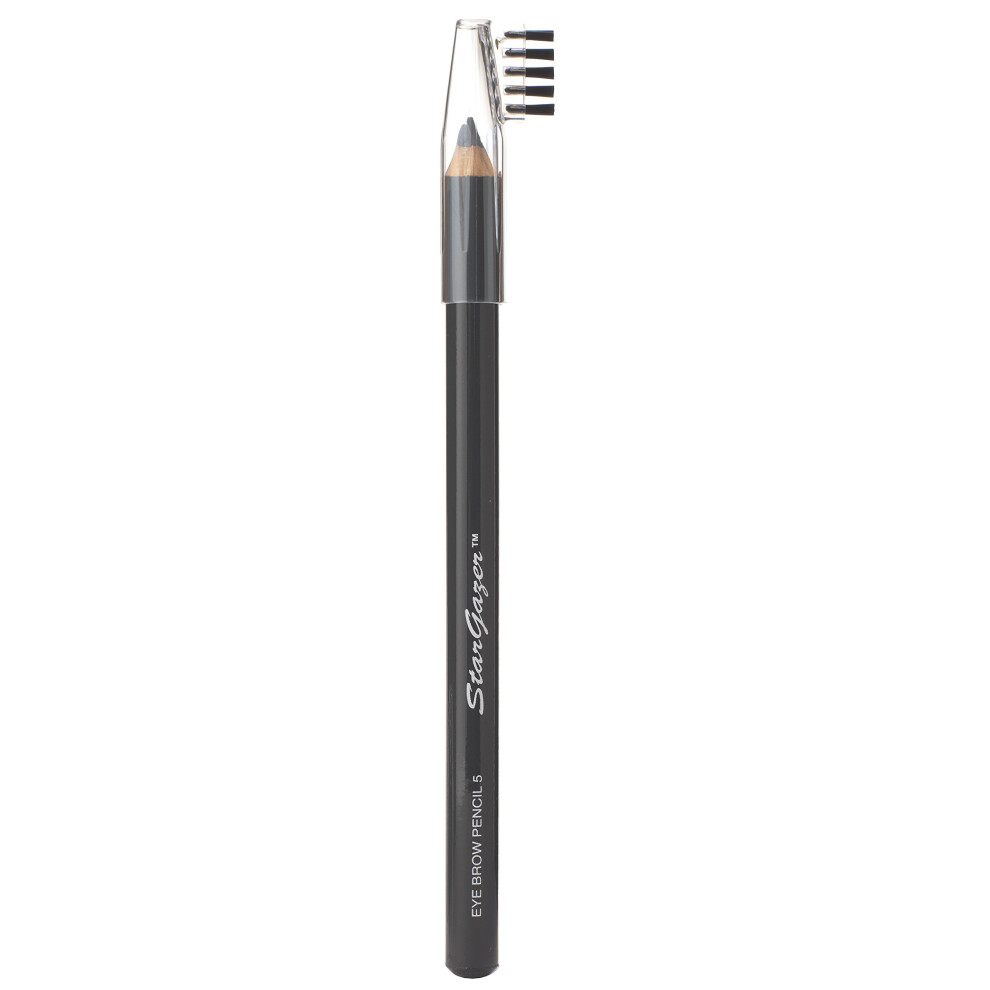 Charcoal eye brow pencil number 05 with intigrated eye brow brush to define contour your brows.