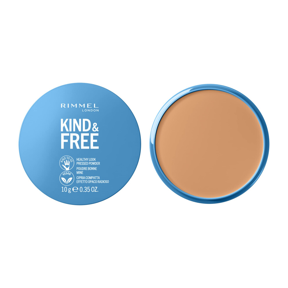 Rimmel Kind + Free Natural Finish Pressed Powder, Medium 030