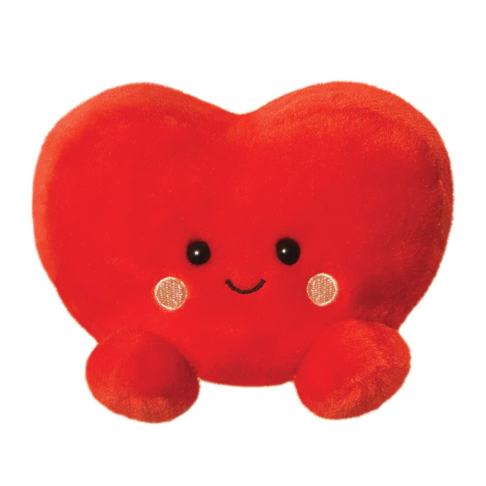 Photos - Other Toys Aurora World Aurora, 61513, Palm Pals Amore Heart, 5In, Eco-friendly soft toy, Red 