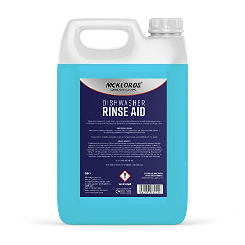 Dishwasher Rinse Aid, Blue, 10 Litre (2x5 Litre) 2