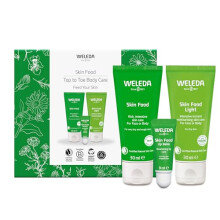 Skin Food Top to Toe Gift Set, Skin Care Set - Skin Food Original 30ml, Light 30ml & Lip Balm, for Women & Men, Multiple Uses, 100% Certified Natural,