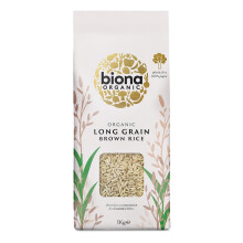 Organic Long Grain Brown Rice, 1 kg