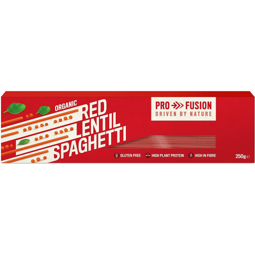 Organic Red Lentil Spaghetti, 250g