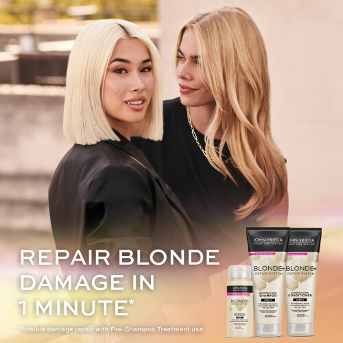 John Frieda Blonde+ Repair System Bond Building Shampoo 250ml 1