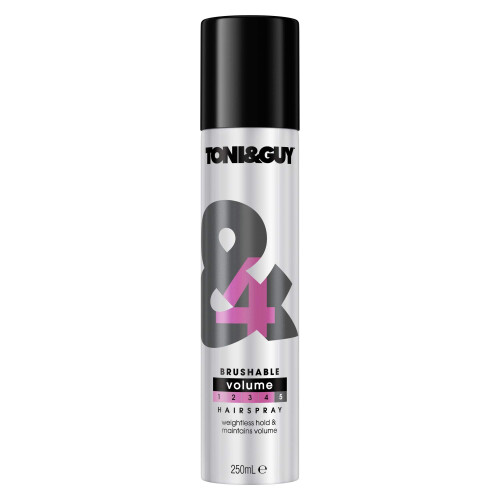 Toni & Guy Glamour Firm Hold Hair Styling Spray For a Professional Look For Men And Women Of All Hair Types And Colours (250ml)