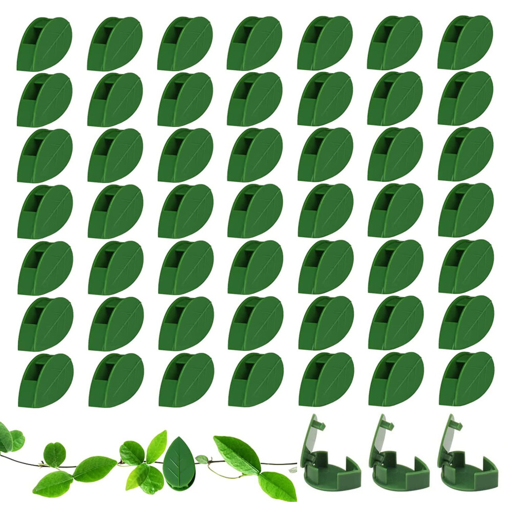 30 Pcs Plant Climbing Wall Fixture Clips with Adhesive Stickers Leaf Shaped Climbing Plant Clips Plant Wall Clips Indoor Plant Fixture Clips for-image-OPC-PFSRPVB-NEW