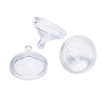 Boon, Nursh, 100 % Silikon-Sauger, 0 Monate+, Langsamer Fluss, 3 Sauger