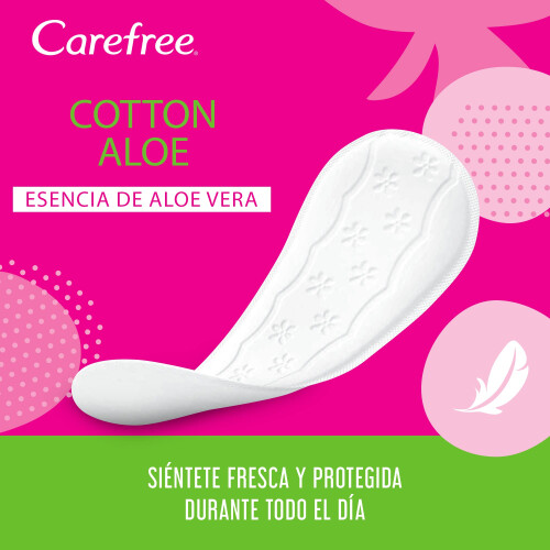 CAREFREE - NORMAL ALOE protector cotton 1