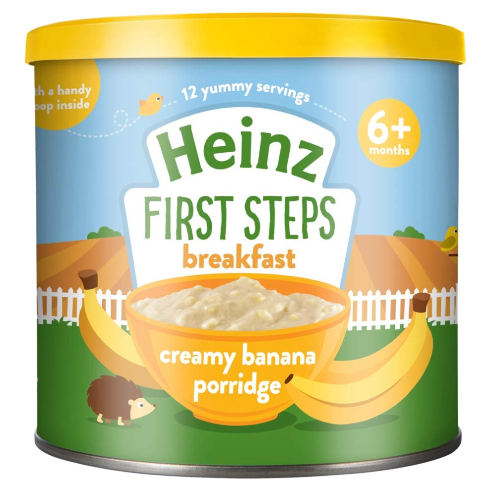 First Steps Breakfast Creamy Banana Porridge 6+ Months 220g