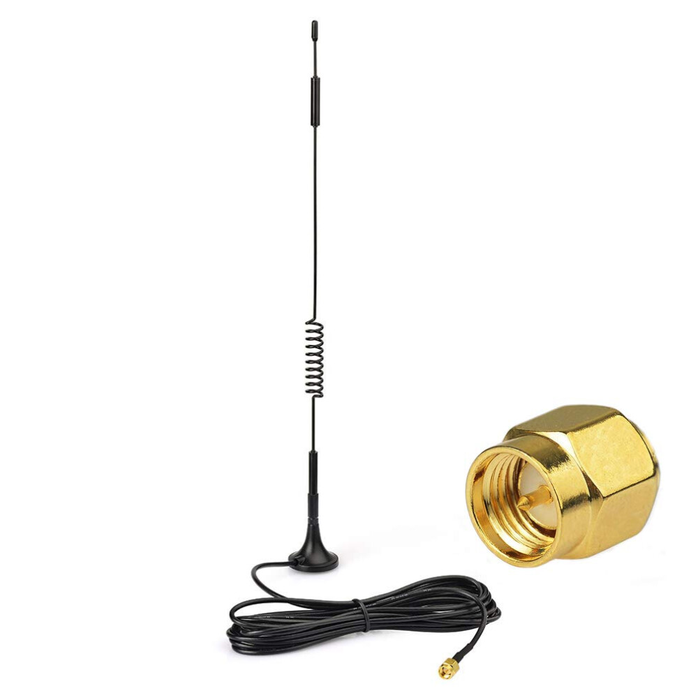 4G Antenna Sma Connector 7Dbi Omnidirectional 868Mhz Antenna 4G External Sma Antenna With 3M Rg174 Extension Cable Compatible For 4G Lte Wireless Wifi 653334405548