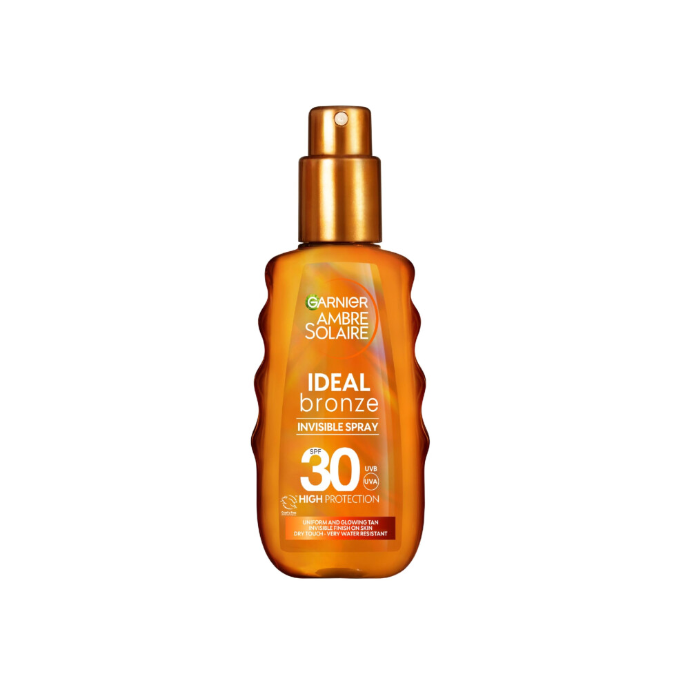 Garnier Bronze Ambre Solaire Ideal Invisible Tanning Spray Spf30, 150Ml