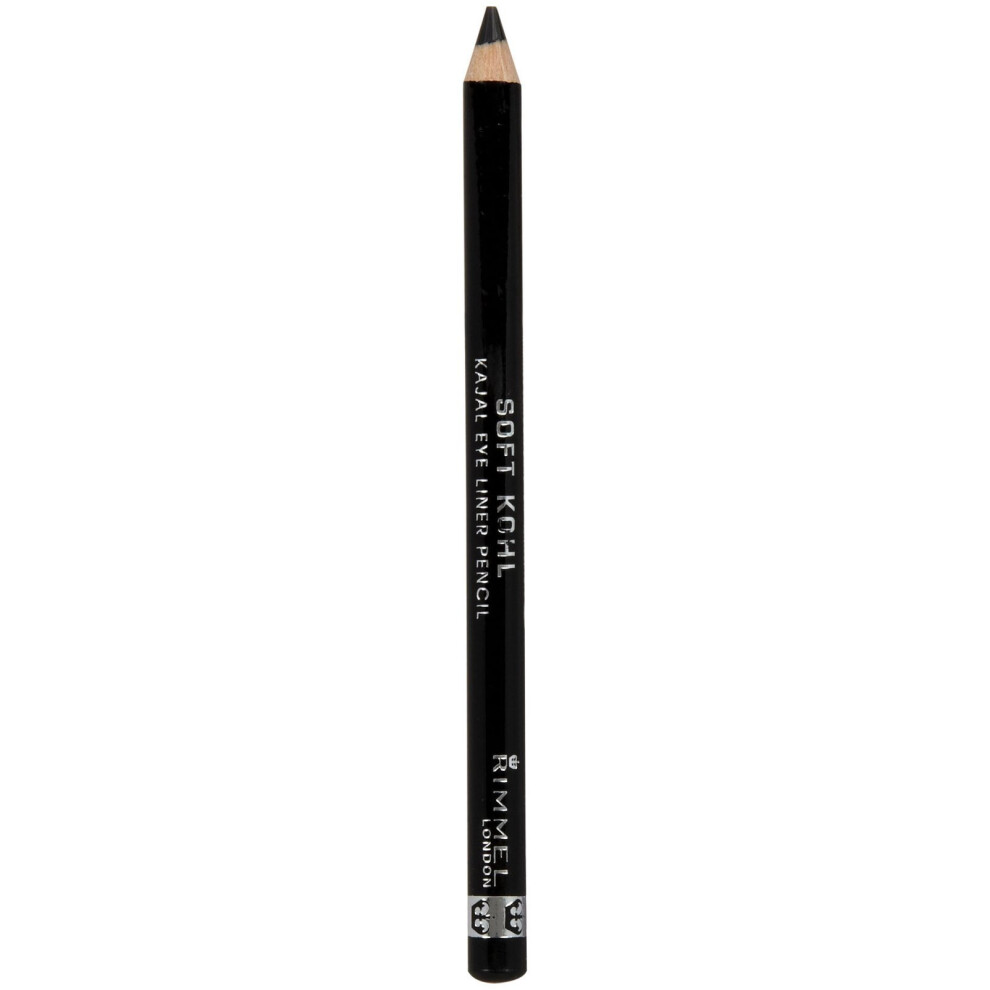 London Soft Kohl Kajal Professional Eye Liner Pencil, Jet Black