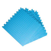 Samuel Alexander 60cm x 60cm 4 Piece Eva Foam Protective Tile Floor Mats in Blue