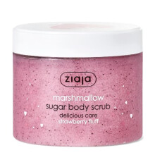 Ziaja Marshmallow Strawberry Fluff - Cukrowy peeling do ciala