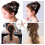 3Pcs Pearl Starfish Rhinestones Hair Clips Mermaid Hair Accessory for Girls Bridal Pearl Hair Clips Hair Pin for Woman and Girl 3