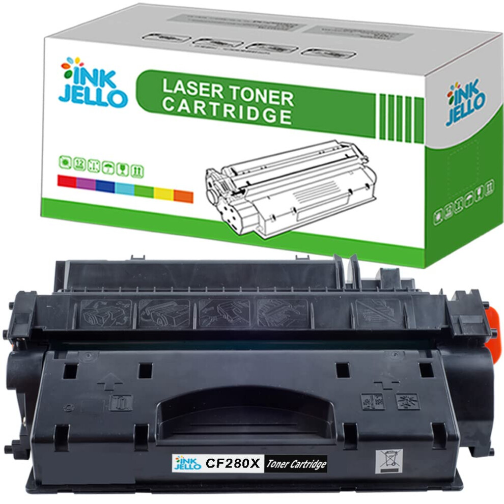 Compatible Toner Cartridge Replacement For Hp Laserjet Pro 400 M401a 400 M401d 400 M401dn 400 M401dw 400 M401n 400 Mfp M425dn 400 Mfp M425dw Cf280x Black 747742359996