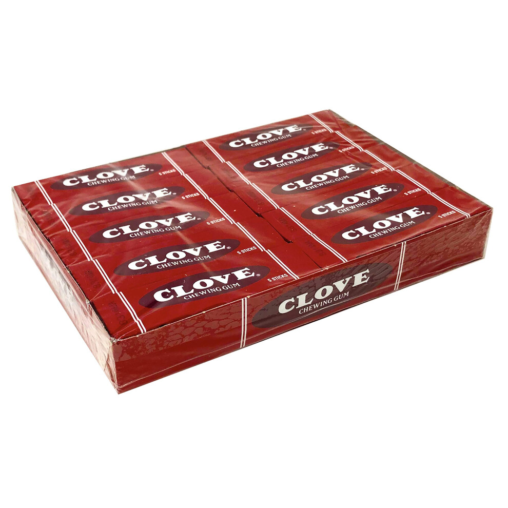 Clove Gum 20 Packs of 5 Sticks