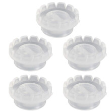 100pcs Individual Eyelash Extension Volume Lashes Fan Blossom Cup Eyelash Grafting Glue Holder and Lash Organizer