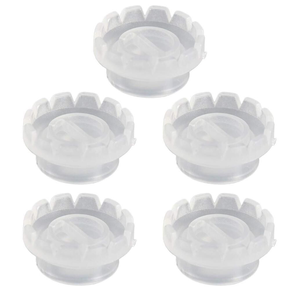 Lurrose 100Pcs Individual Eyelash Extension Volume Lashes Fan Blossom Cup Eyelash Grafting Glue Holder And Lash Organizer