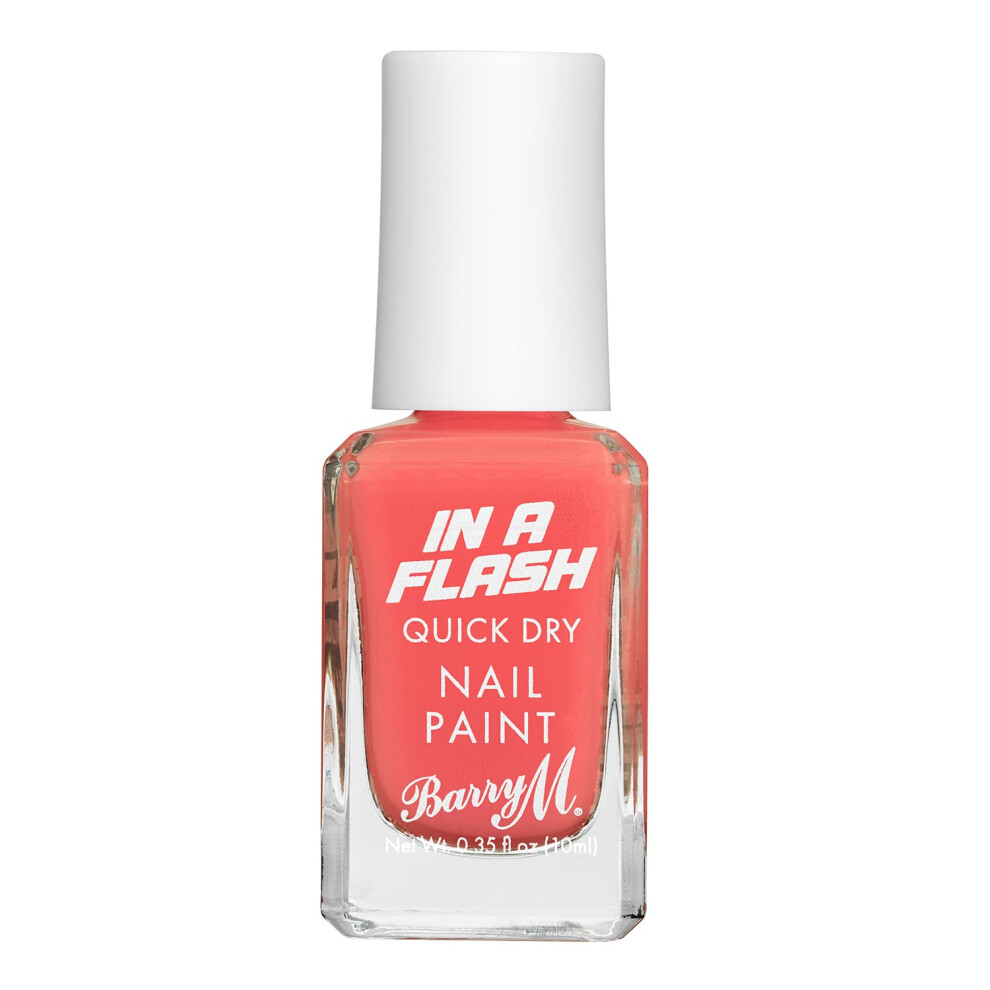 In a Flash Quick Dry Nail Paint, Shade Swift Coral, Quick Dry Nail Polish
