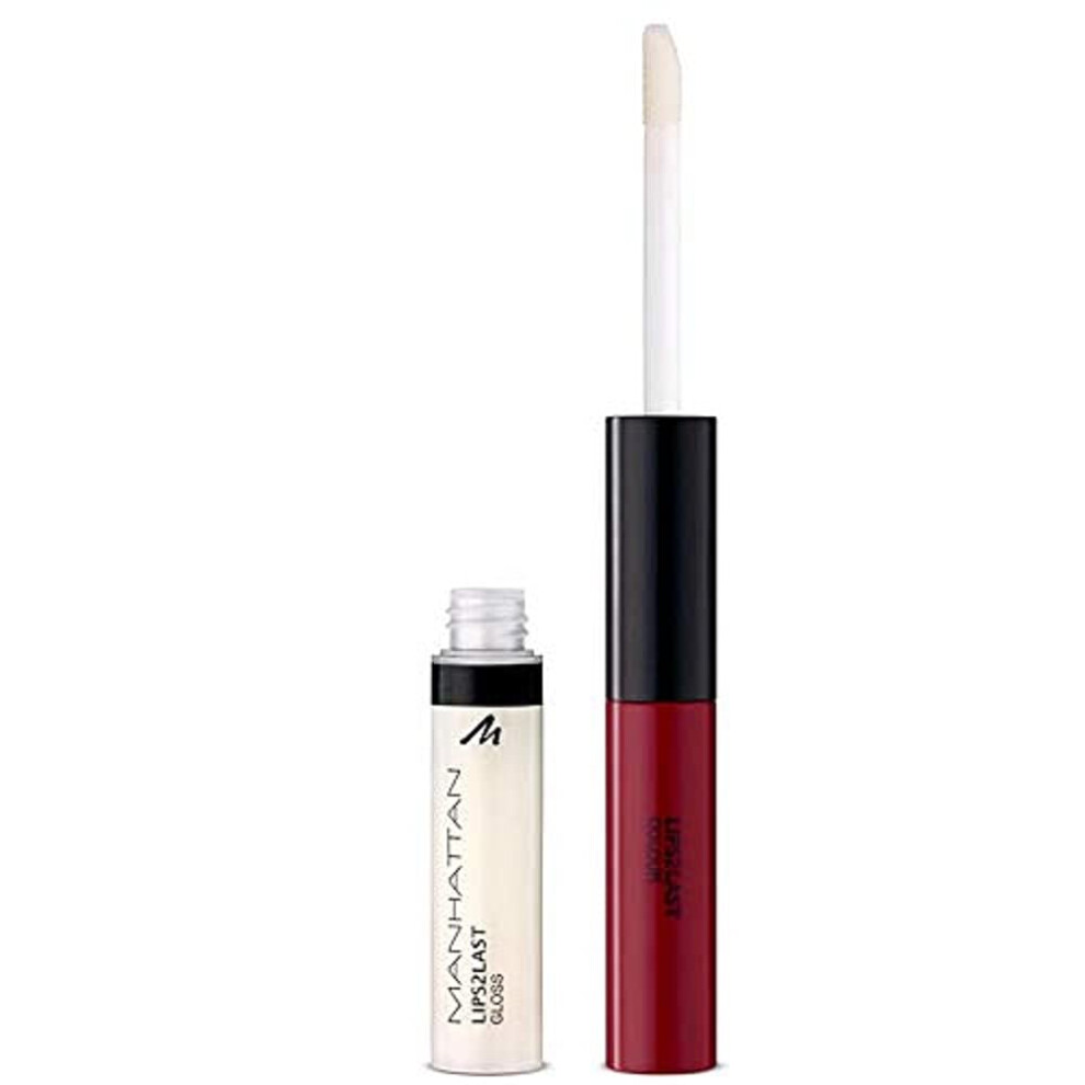 Lips2Last Colour&Gloss Lip Colour and Lip Gloss in One, Charming Berry 48L, 1 x 8 ml