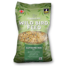 Copdock Mill Wild Bird Seed Supreme Mix 20kg (WBMIX) All-Year High-Energy Seed Blend - 100% Natural, Attracts Robins, Tits, Finches and More