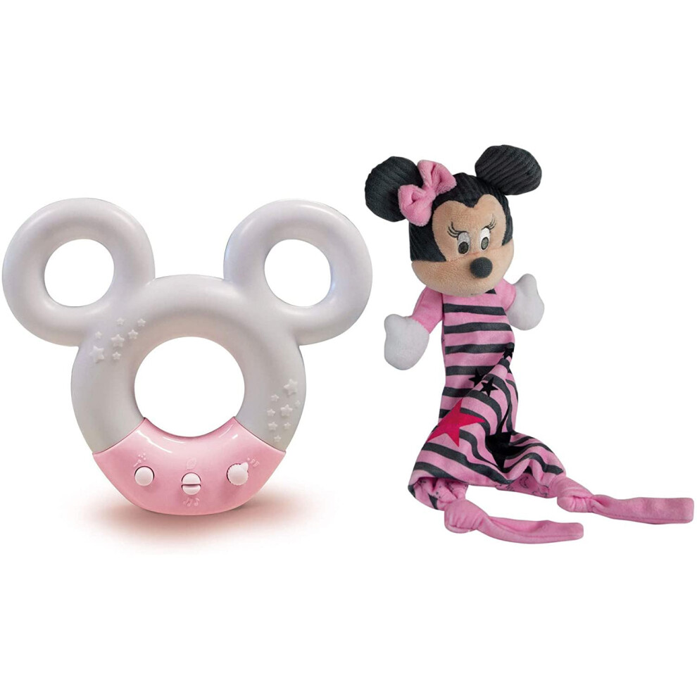 - Disney Baby Minnie-Sound & Color Lamp-Night Light, White Sounds and Music, 0 Months+, 17396