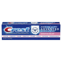 Crest, Pro-Santé Avancé, Dentifrice au Fluorure, Soulagement Sensible, 5,1 oz (144 g)