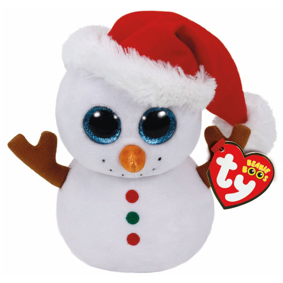 â TY37195 - Beanie Boo's - Scoop Snowman Soft Toy 15 cm