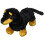 Aurora World 8-inch Flopsie Dachshund, Black and Brown 2