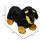 Aurora World 8-inch Flopsie Dachshund, Black and Brown 5