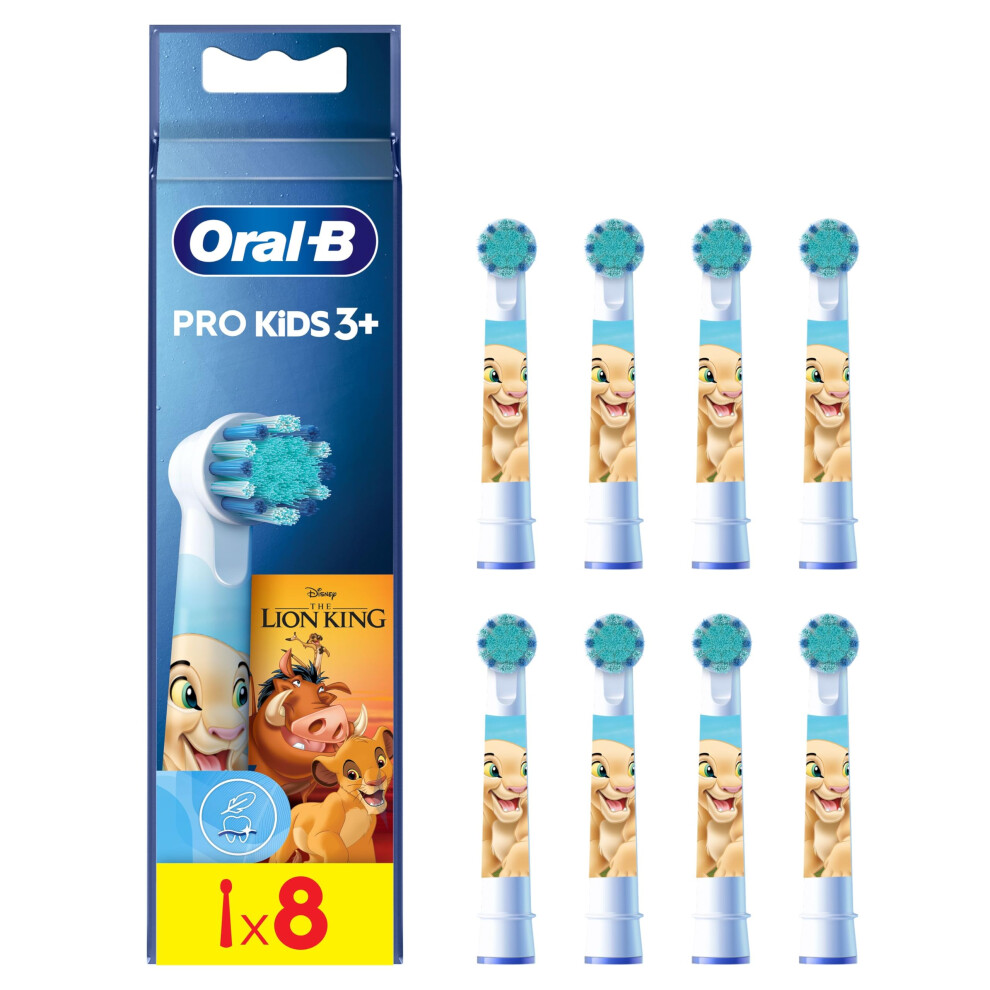 Pro Kids Toothbrush Heads Featuring Disney The Lion King, Pack of 8 Counts