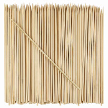 Paquet Confort [10 Pouces - 100 Compte] Brochettes en Bambou pour Shish Kabob, Grillades, Fruits, Apéritifs