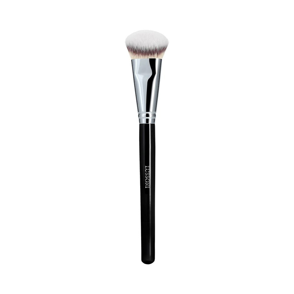 Tb Tools For Beauty Cream T4b Lussoni 100 Series Professional Makeup Brushes For Foundation Concealer Liquid Cosmetics Round Flat Angled Conical And Kabuki (Pro 142