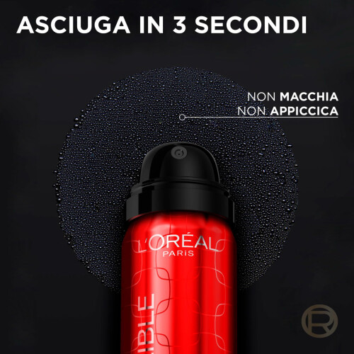 L’Oréal Paris L'Oréal Paris Infaillible Setting Spray for Face Makeup 3-Second Setting Mist 36H No-Transfer Waterproof Lightweight Quick-Drying Formula Sweat and 2